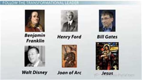 Some of the most historic figures of recent times are remembered through their leadership quotes.we?ve compiled some of our favourite leadership quotes from famous people. The Transformational Leader - Video & Lesson Transcript ...