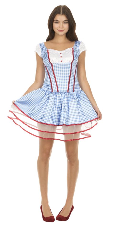Wizard Of Oz Sexy Dorothy Corset And Tutu Costume Set Walmart Com