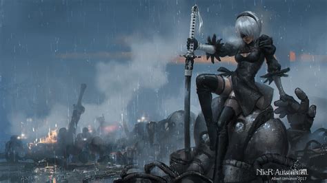 Nier Automata 4k Desktop Wallpapers Wallpaper Cave