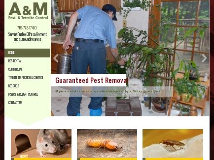 When it comes to pest control and wildlife removal service companies in north georgia, homeowner's have many choices in the marketplace. A&M Pest & Termite Control | Pest Control | Pueblo, CO