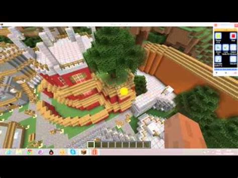 Minecraft construction du village de konoha ep1. Minecraft konoha mapa baixar - YouTube