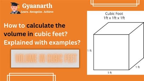 How To Calculate The Volume In Cubic Feet Explained With Examples