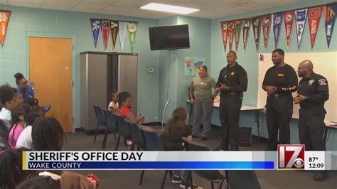Wake County Sheriff's Office Boys and Girls Club day - YouTube