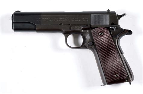 Lot Detail C Rare Colt Model 1911a1 Us Army Semi Automatic Pistol