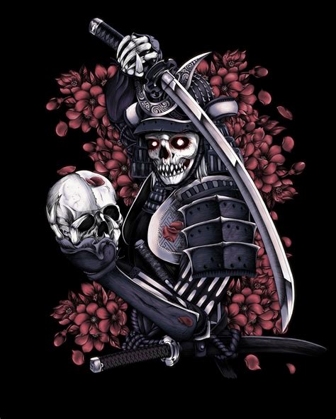 Artstation Skeleton Samurais