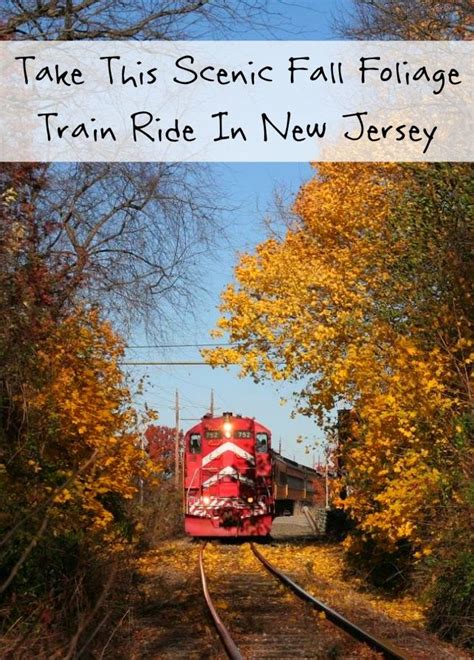 Take This Fall Foliage Train Ride Through New Jersey For A One Of A