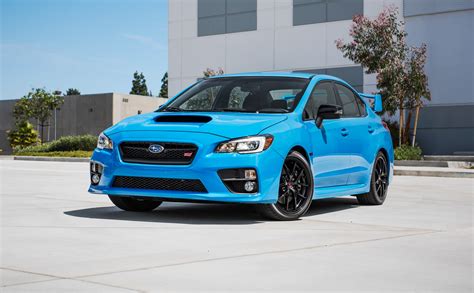 Subaru Wrx Wrx Sti And Brz Limited Edition Hyper Blue Models Coming To