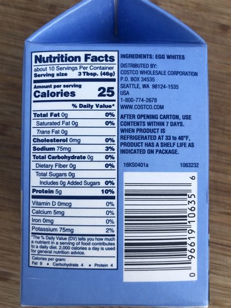 A Quick Guide To Kirkland Cage Free Egg Whites At Costco