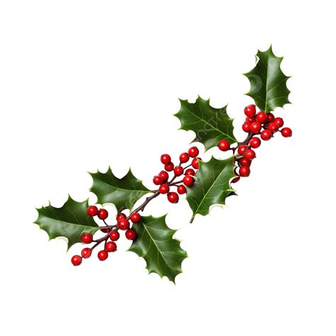 Holly Leaves And Christmas Tree Branches Christmas Decor Pine Leaves