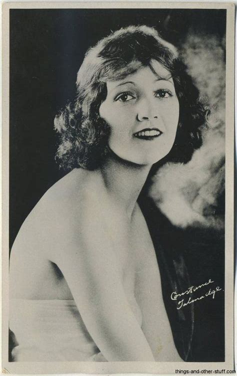 Constance Talmadge ~ 1920s Real Photo Postcard On Immortal Ephemera Silent Film Hollywood