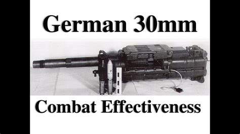 Wwii German Mk 108 30mm Auto Cannon Combat Effectiveness Against Us