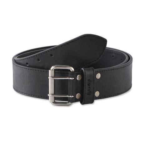 2 Inch Wide Leather Belt Black Top Grain Leather Work Belt Style N