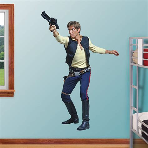 Han Solo Wall Decal Shop Fathead For Star Wars Movies Decor