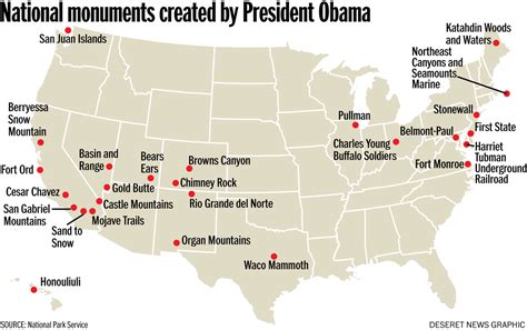 The Rural Blog Obama Creates Two National Monuments Utah Congressman