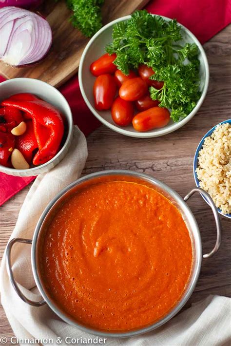 Instant Pot Roasted Red Pepper Sauce Whole30 Vegan Paleo