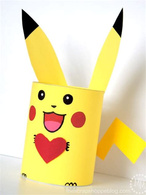 Pikachu Valentine Box The Scrap Shoppe