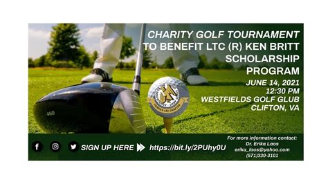 Charity Golf Tournament To Benefit The Ltcr Ken Britt Scholarship