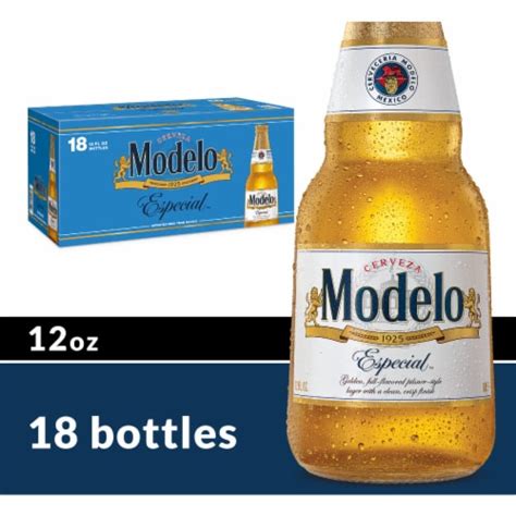 Modelo Especial Mexican Lager Import Beer 18 Bottles 12 Fl Oz Kroger