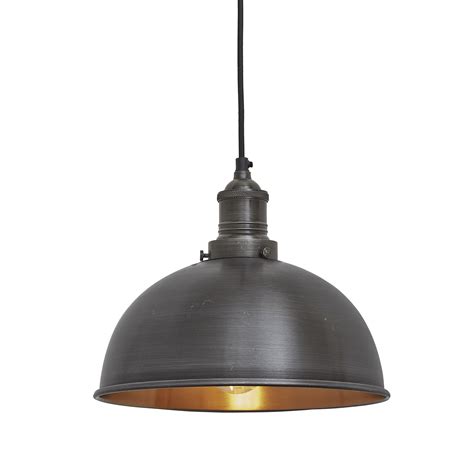 This Handcrafted Brooklyn Dome Pendant Light Is Also Available In A