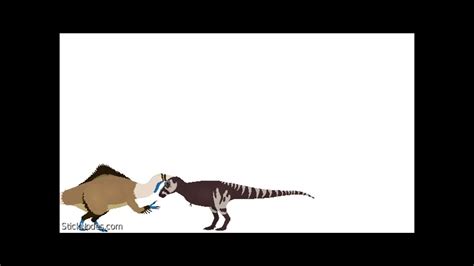 Deinocheirus Vs Tarbosaurus Animation Youtube