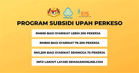 Employment insurance system office level 15, wisma perkeso no. Program Subsidi Upah 2.0 PERKESO Pakej Kita Prihatin PKS