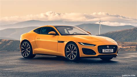 Jaguar F Type 2021my R Coupe Awd Color Sorrento Yellow Front