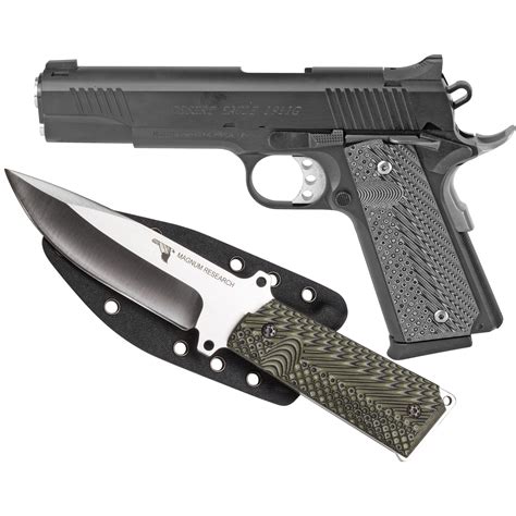 Magnum Research 1911 G 5 10mm 8rd Knife Pistol W G10 Grip Kygunco