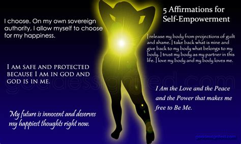 5 Affirmations For Self Empowerment ⋆ Goddess Ignited