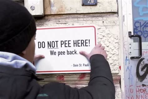 Warning If You Pee On These Walls Theyll Pee Back At You Entrepreneur