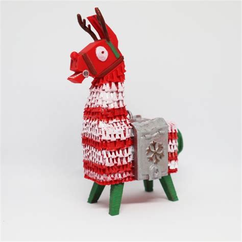 They are the classic purple llama. 3D Printable Holiday Llama - Fortnite by Fotis Mint