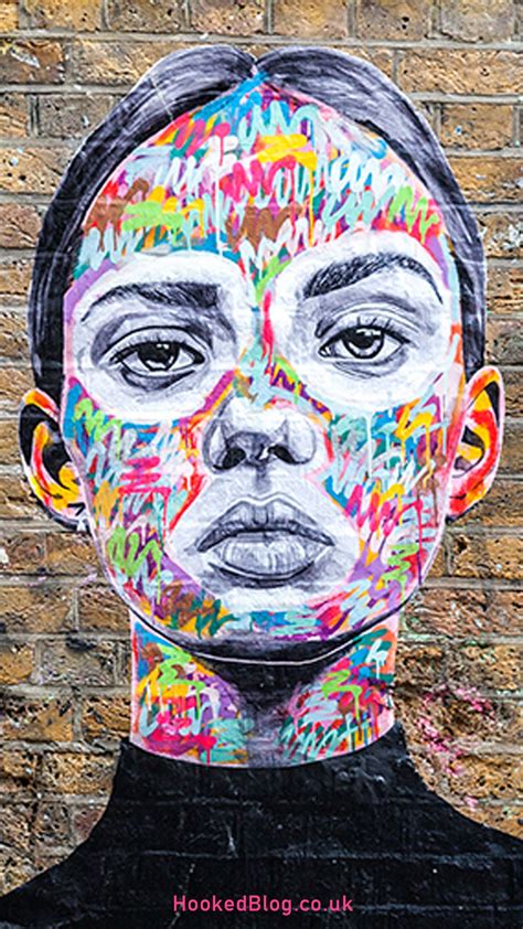 Eye Catching Street Art By Ant Carver In Brick Lane London Street