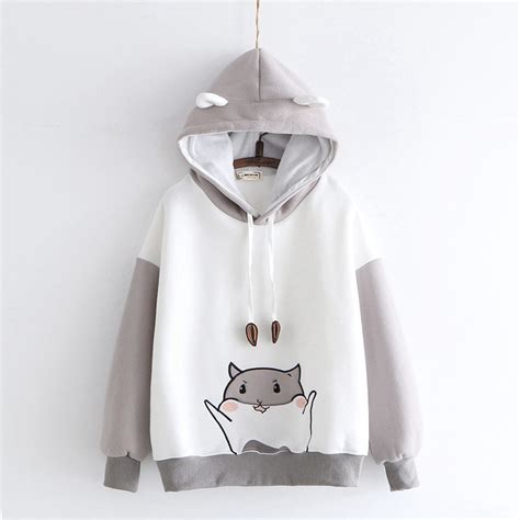 Kawaii Hamster Harajuku Hoodie Special Edition Kawaiitherapy