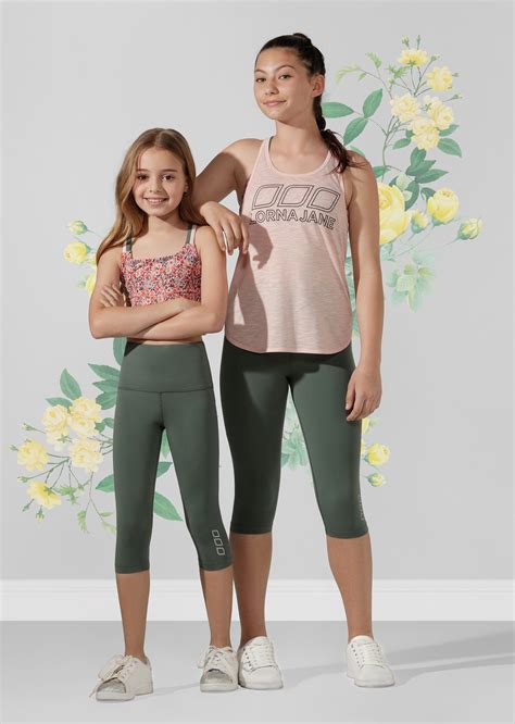 Lotus 34 Tight Tween Military Lorna Jane Au