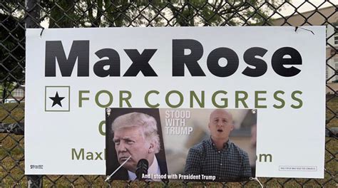 Max Rose Accuses Rival Debarros Of Planting Trump Lawn Signs
