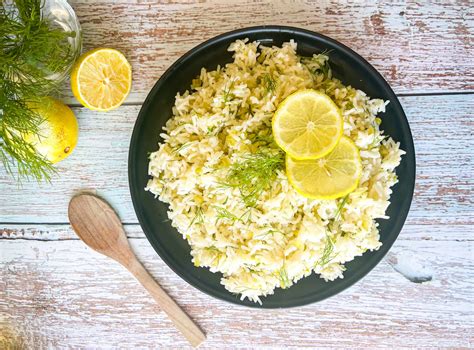 Easy Mediterranean Basmati Rice With Lemon And Dill Weekday Pescatarian