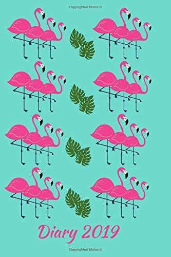 Diary 2019 A5 Flamingo 2019 Diary Week To View Planner Notebook Planner Journal Planner A5