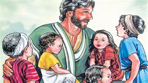 Jesus Blesses Little Children — The Bible The Power Of Rebirth