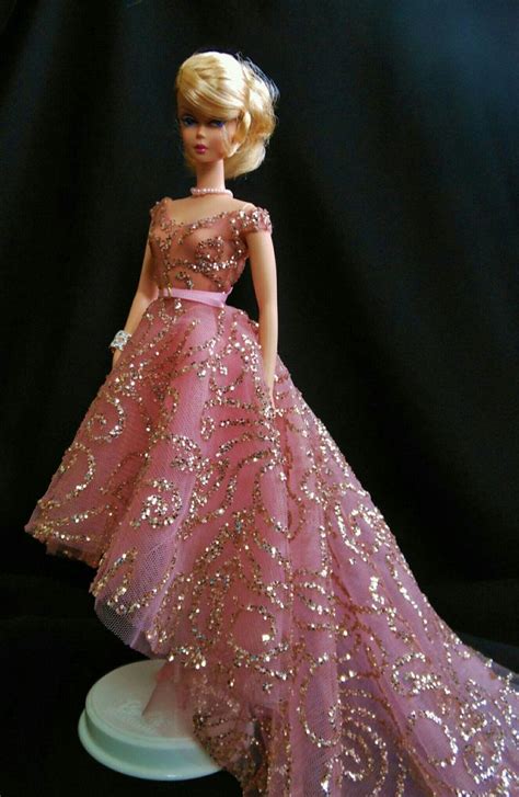512 Best Barbie Pink Evening Frocks Images On Pinterest Barbie Doll