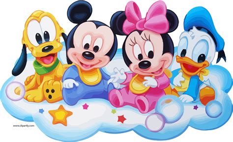 Mickey Mouse A Minnie Baby Clip Art Library