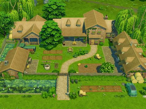 Sims 4 Farm Layout