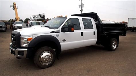 Ford F 550 Super Duty 4x4 Crew Cab Dump Truck For Sale By Carco Youtube