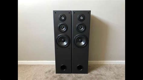 Sony Ss Mf400h 3 Way Tower Home Floor Standing Speakers Youtube