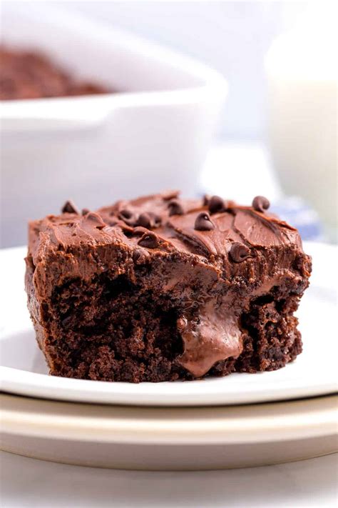 Easy Chocolate Poke Cake Recipe All Things Mamma