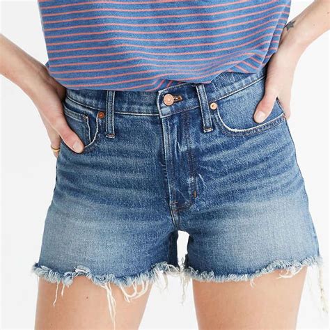 10 Best Denim Shorts In 2020 Madewell Jean Shorts Perfect Jeans