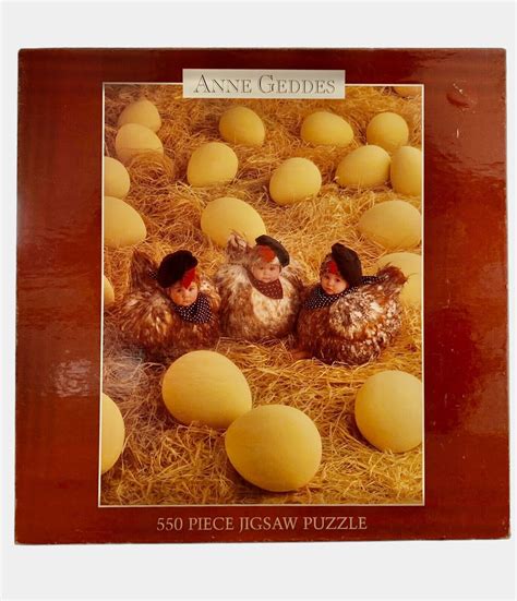 Anne Geddes Chicken Babies Jigsaw Puzzle 550 Pieces Ceaco 24x18 Ebay