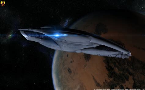 Mass Effect Ship Concept Art