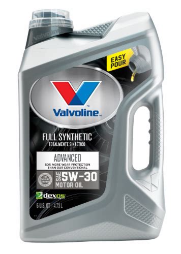 Valvoline Full Synthetic 5w 30 Motor Oil 5 Qt Dillons Food Stores