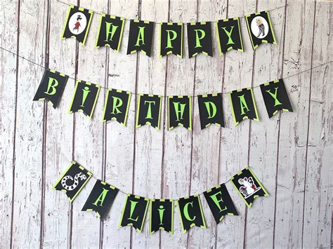 Beetlejuice Birthday Party Halloween Birthday Beetle Juice Etsy