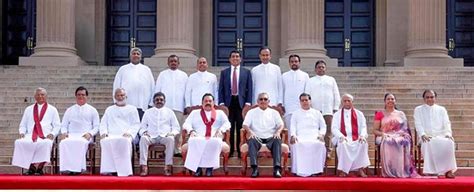 New Cabinet Of Ministers Sworn In Onlanka News Sri Lanka