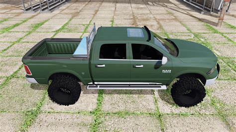 Dodge Ram 1500 Crew Cab V10 Fs17 Farming Simulator 17 Mod Fs 2017 Mod